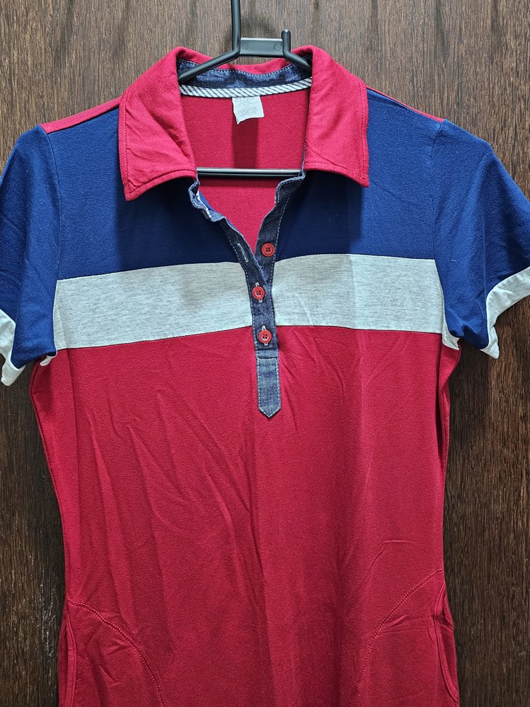 Vestido Gola Polo