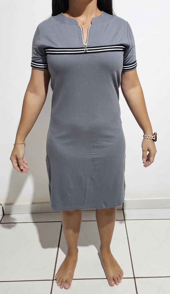 Vestido Cinza
