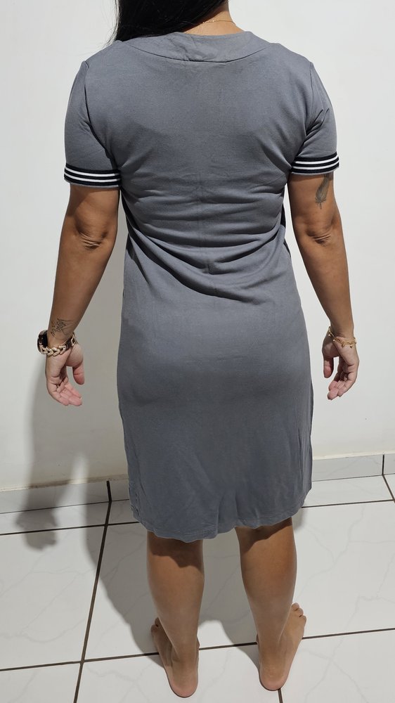 Vestido Cinza