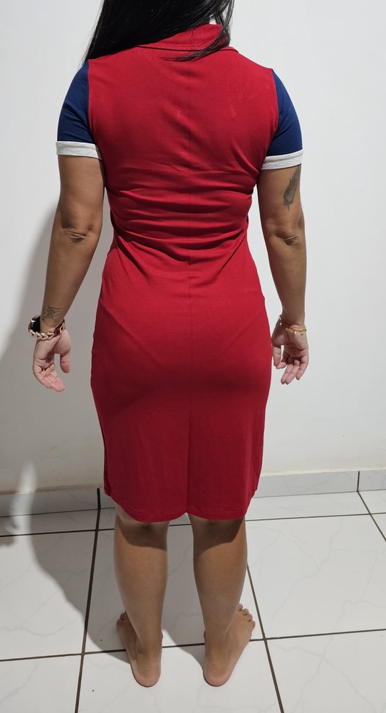 Vestido Gola Polo